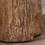 Table d'appoint d'extérieur en béton