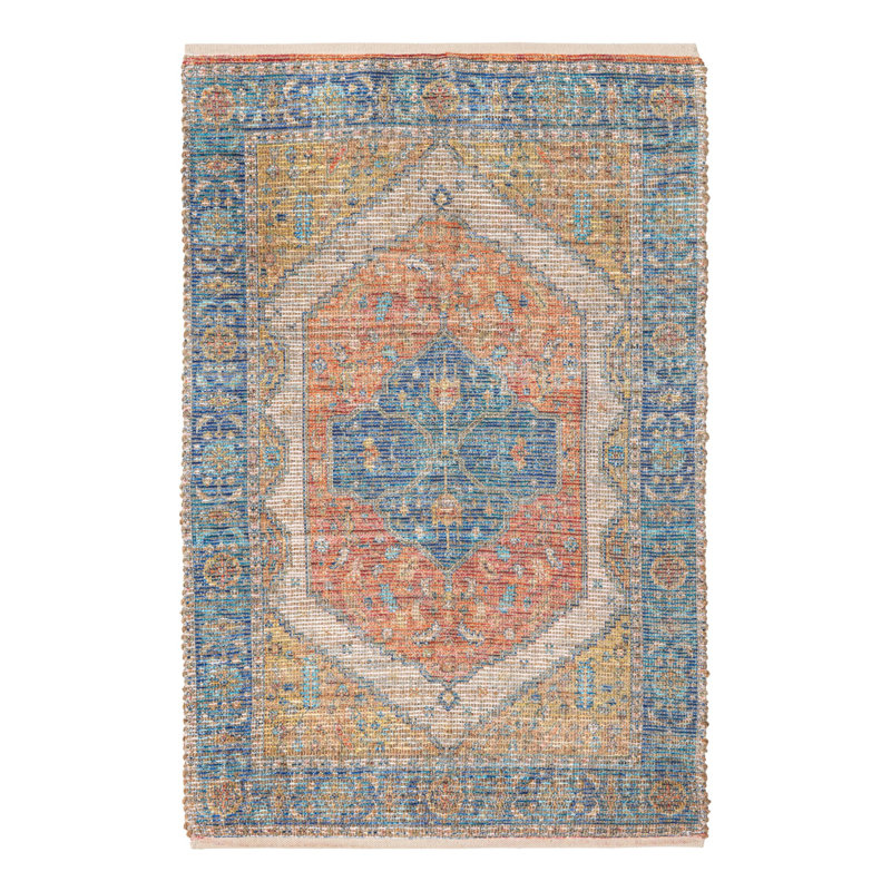 Watkin Oriental Indoor Rug, Rectangle 4'1" x 6'1"