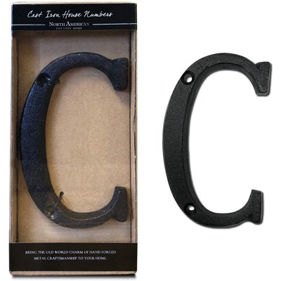 5.5'' H Metal House Number