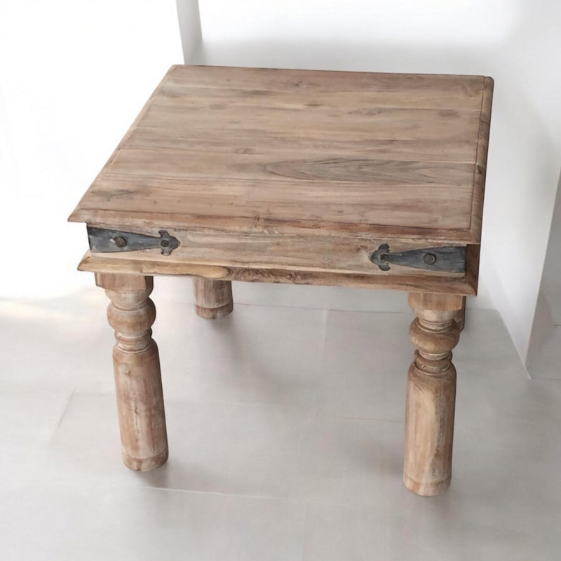Seavy Solid Wood End Table