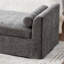 Banc rembourré en chenille de 88,5 po de largeur-1819286472