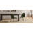 Renzo Modern Bronze Iron Dining Chair With Soft Linen-Textured Upholstery-119478328
