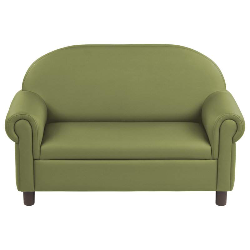 Little Lux Kids Club, 28" H x 44" W x 22" D, Fern Green