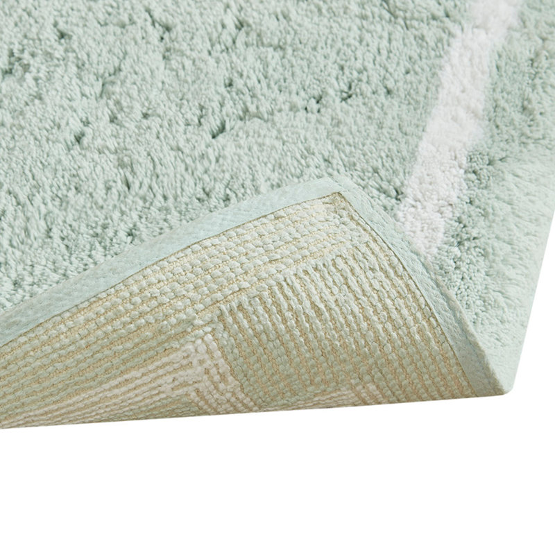 Tapis de bain spacieux en coton touffeté, Écume de mer, écume de mer, L 30 po x l 20 po