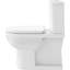 Toilette allongée deux pièces Duravit à double chasse (siège non inclus)