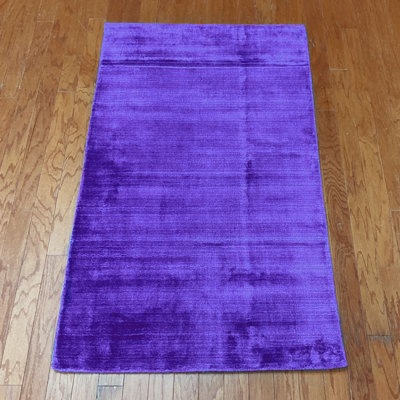 Tapis en soie noué à la main