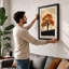 Autumn Tree Boho - Framed Print-54626040-54626035