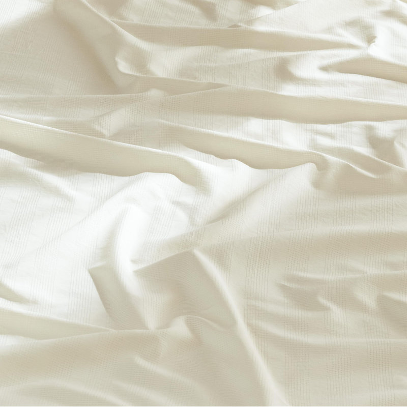 Bedsure Cooling Lyocell Cotton Sheets with Deep Pocket - Temperature Regulating & Breathable, Ivory
