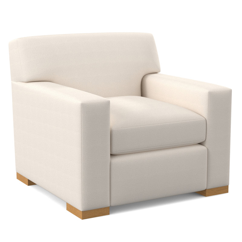 Fauteuil Elkins, ambre, Ivoire de Venise