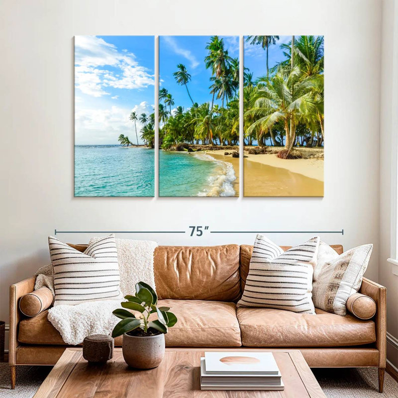 Kavia San Blas Shore, 42" H x 65" W