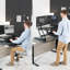 Convertisseur de bureau électrique debout 42 "VIVO (série DESK-V000VLE)-93577216