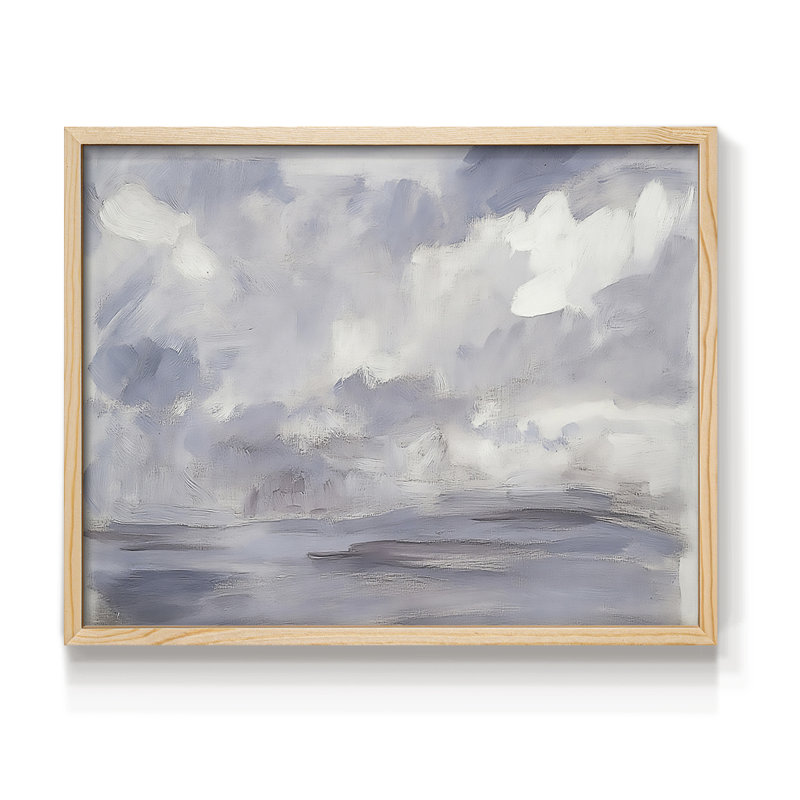 Nautical Series-XXXV -Framed Print - Restickable, H 8 po x l 10 po, Naturel