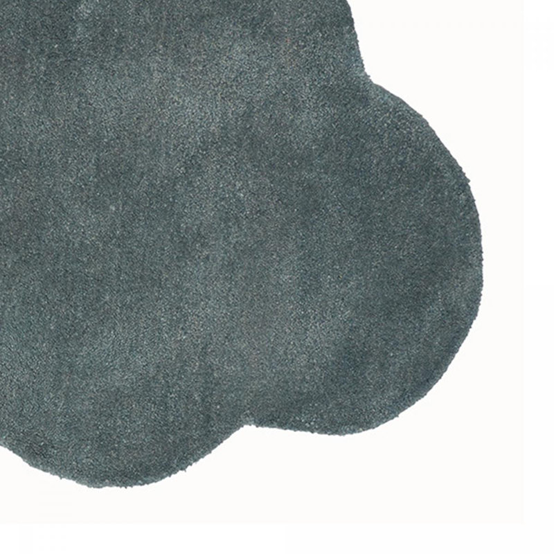 Cryal Handwoven Cotton Grey Rug, Novelty 90 x 160cm