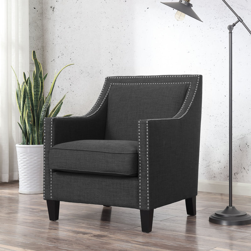 Comisha Ricu Indigo Garden I - reproduction d'art, Anthracite