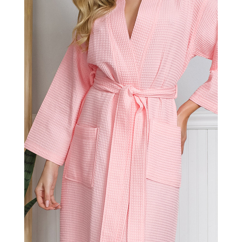 Peignoir en lin Lotus, Rougir, S