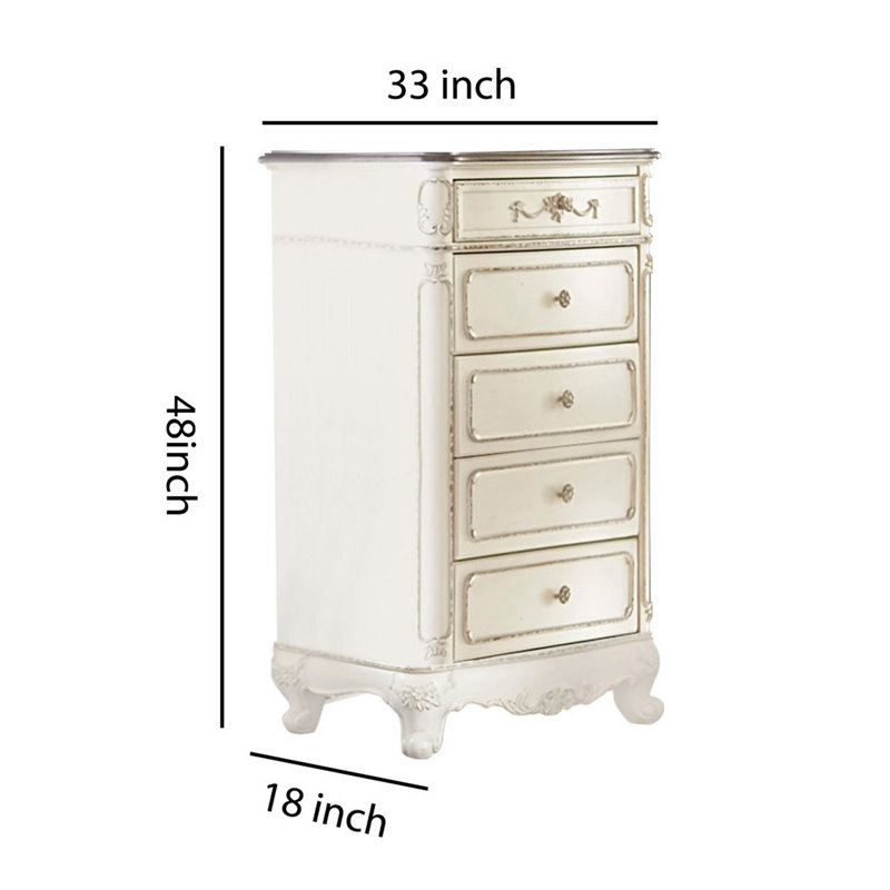 Commode 5 tiroirs Guilaine