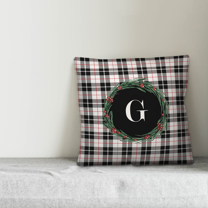 Housse de coussin carré et insert, G