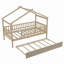 Lit en bois avec lit gigogne simple-844301954-844301956