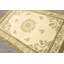 Tapis moelleux ivoire indo-tibétain Art Deco