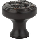 Oversized Ribbon and Reed 1 1/4" Diameter Mushroom Knob