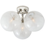 AERIN Cristol Large Triple Flush Mount