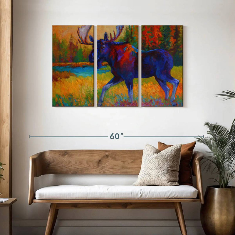 Orignal majestueux Brampt, H 28 po x l 45 po