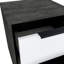 Design moderne et belle table de chevet combinée, deux grands tiroirs