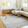 Narine Machine Woven Grey/White Indoor Rug
