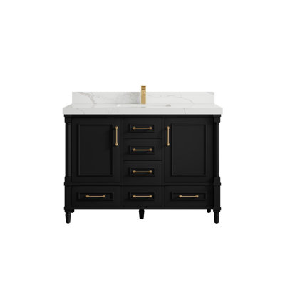 Ensemble de meuble-lavabo simple 48 po Aberdeen
