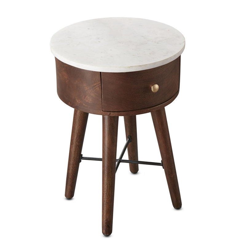 Mefford Marble Top End Table | Corrigan Studio®
