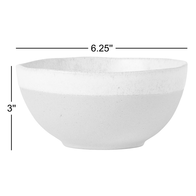 Arenito Handmade Stoneware Cereal Bowl, Mauve Rose