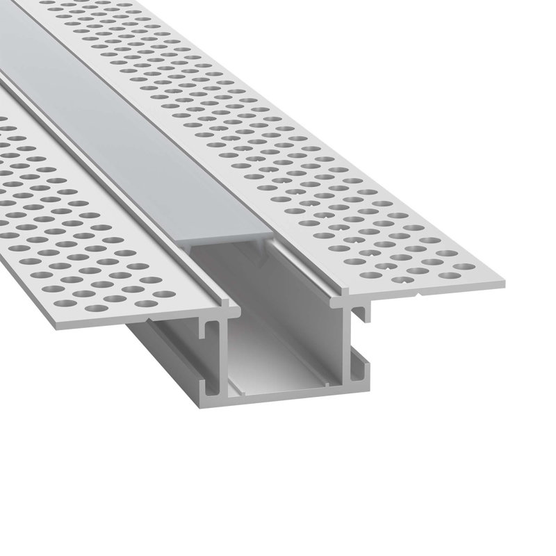 ALUMINUM CHANNEL SLIM RECESSED MUD-IN