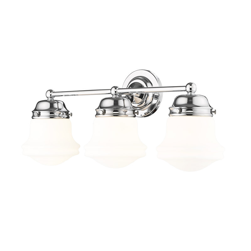 Wilsall 3 - Light Dimmable Vanity Light, Chrome