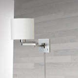Hillerod Steel Plug-in Swing Arm Sconce
