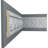 SAMPLE - Endurathane Victorian Chair Rail, 4 3/8"H x 5/8"P x 12"L, (3"Repeat), Factory Primed