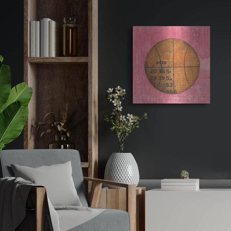 «Play Ball IV Bright» par Courtney Prahl, H 24 po x l 24 po