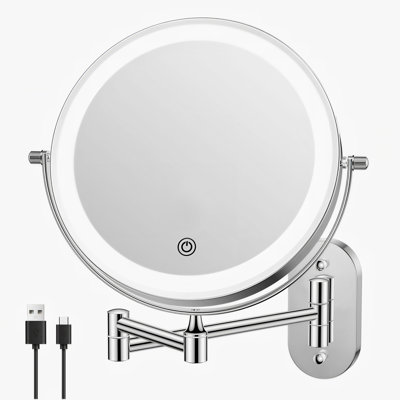 Miroir de maquillage mural pour salle de bain Teejay