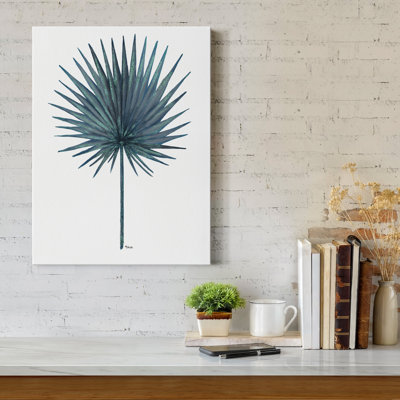 «Blue Oasis II», impression sur toile tendue