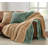 Brooklyn Loom Heathered Sherpa Bed Blanket-120090500-120090503