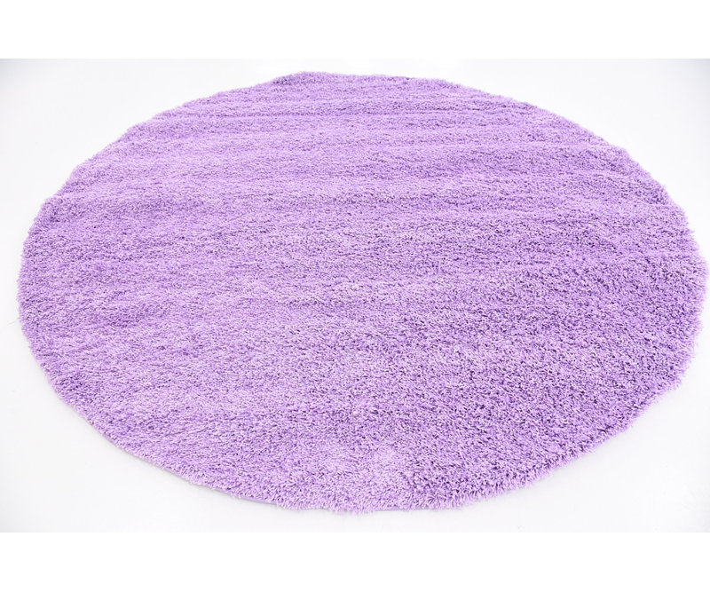Tapis lilas Angelina, Rond 7 pi 10 po