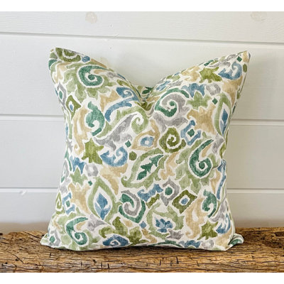 Cotton Reversible Pillow Cover
