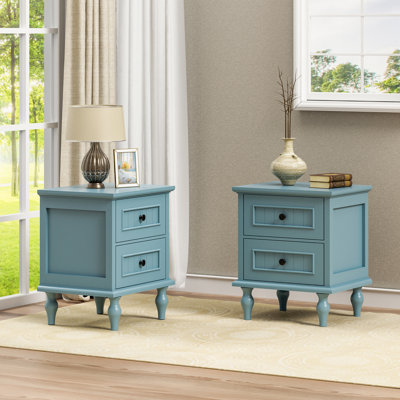 Amarilys 2-drawer bedside table