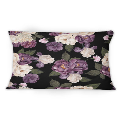 Floral Throw Pillow