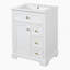 Meuble-lavabo avec lavabo et 3 tiroirs de rangement