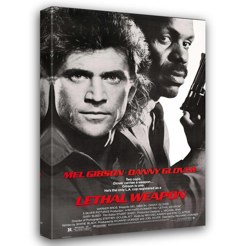 Lethal Weapon, 24" H x 16" W