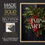 «Christmas Holiday Art DCLXVI», reproduction d'art encadrée - bois massif-838012837-838012828
