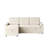 Convertible Sleeper Combo Sofa, Convertible Sofa Bed Polyester Pullout Bed With Storage Recliner And Cup Holder For Living Room, Tight Spaces-1160907532-1160907534