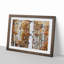 Birch Trees in Autumn - Framed Print-55466180-55466181