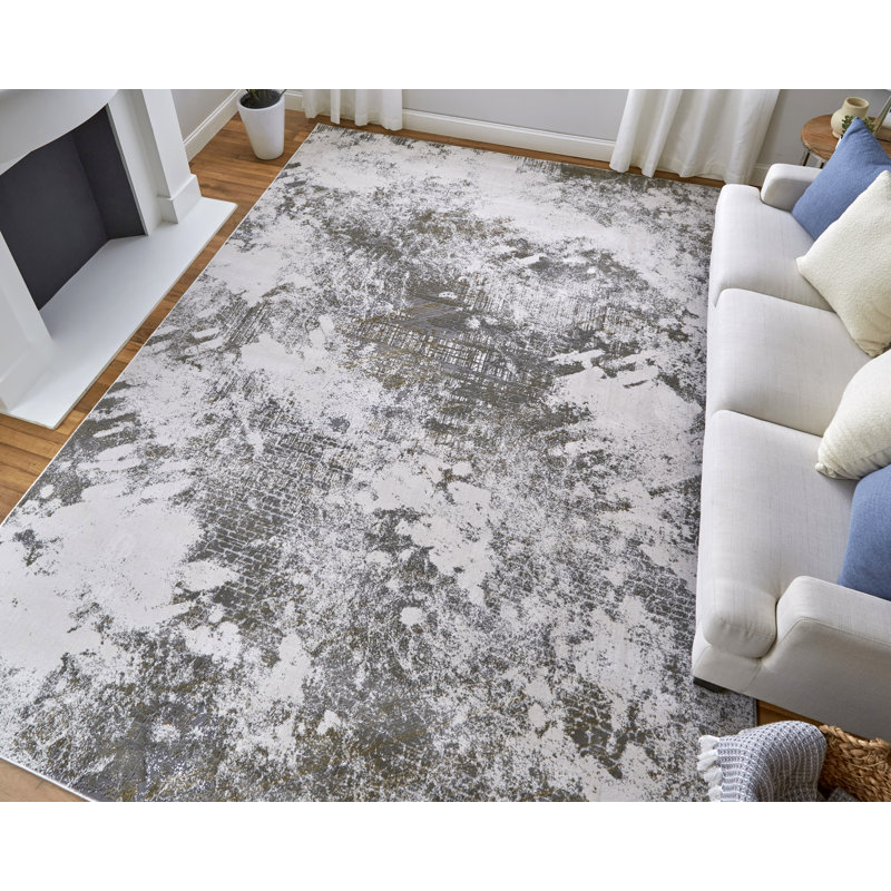 Vanhorn Performance Abstract Indoor Rug, Rectangle 5' x 8'