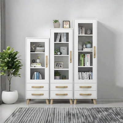 American style simple storage bookcase